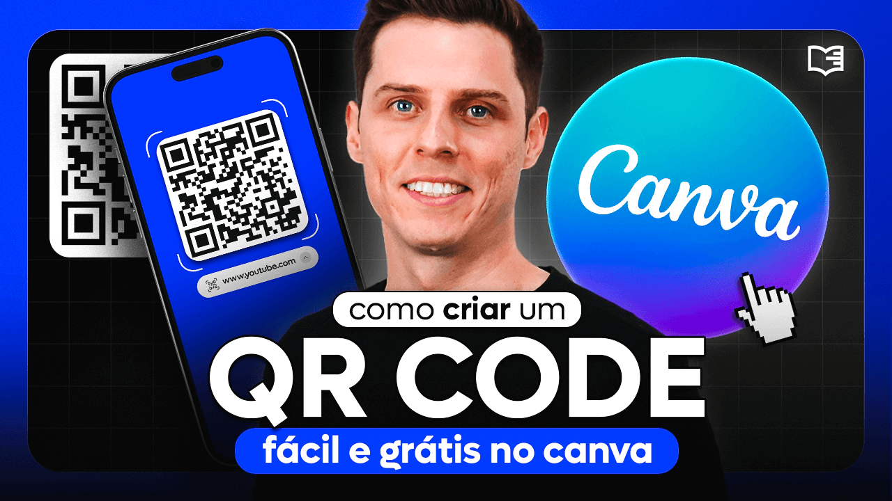 como criar qrcodes usando o Canva